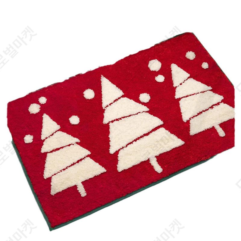 크리스마스 대형 발매트 현관 방문 입구 업소용 논슬립 - 상세 이미지 3
