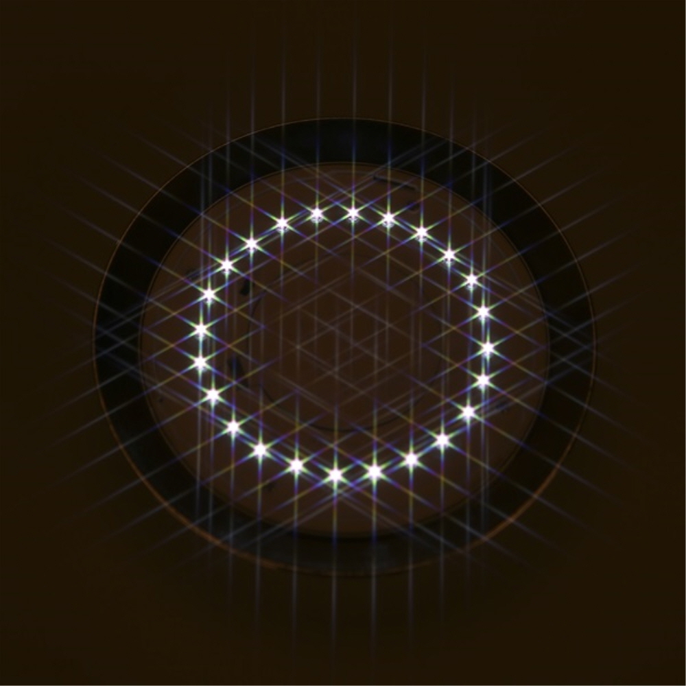 LED 태양광 벽등 정원등 24LED 12W 실버 주광색 계단 테라스 팩형 잔디등 겸용 - 상세 이미지 5