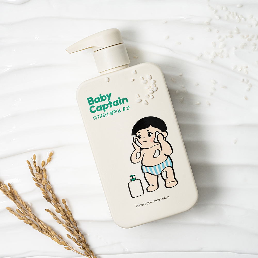 아기대장 아기 신생아 유아 키즈 베이비 쌀미음 고 보습 저자극 비건 로션 400ml, 쌀향, 1개