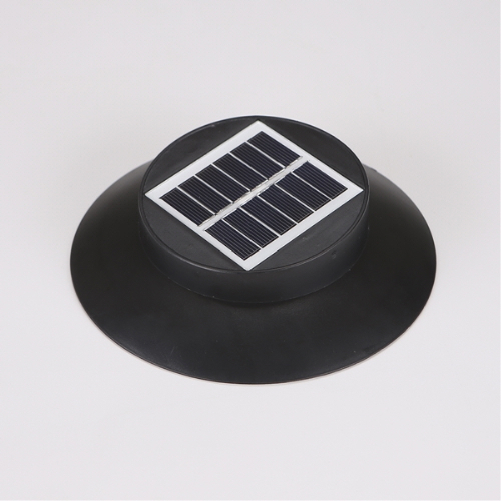 LED 태양광 벽등 정원등 40LED 20W 블랙 주광색 계단 테라스 팩형 잔디등 겸용 - 상세 이미지 2