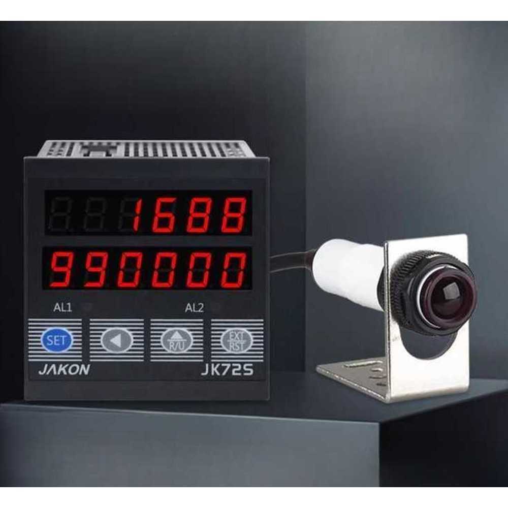 산업용 디지털 카운터 계수기 생산라인 측정 관리기 JK72S+30cm 적외선 - 상세 이미지 3