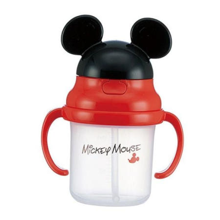 귀여운캐릭터 스케이터 미키마우스 스트로 양손머그 빨대 디즈니