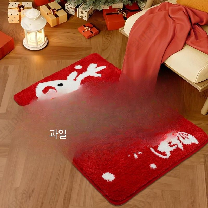 크리스마스 대형 발매트 현관 방문 입구 업소용 논슬립 - 상세 이미지 5