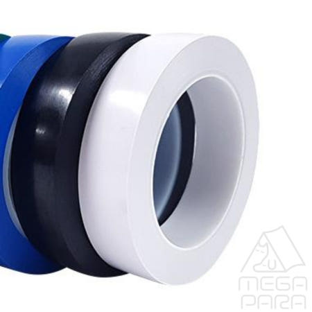 도하름 바닥라인 테이프 백색 25mmX30m 2개 구분 강조