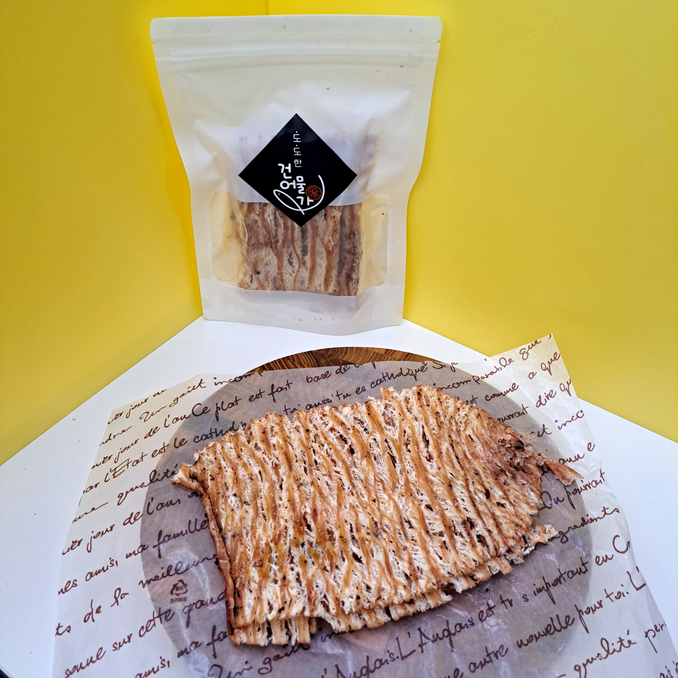 캠핑 마른안주 영화관 맥반석 몸통 구이 오징어 150g - 상품 이미지