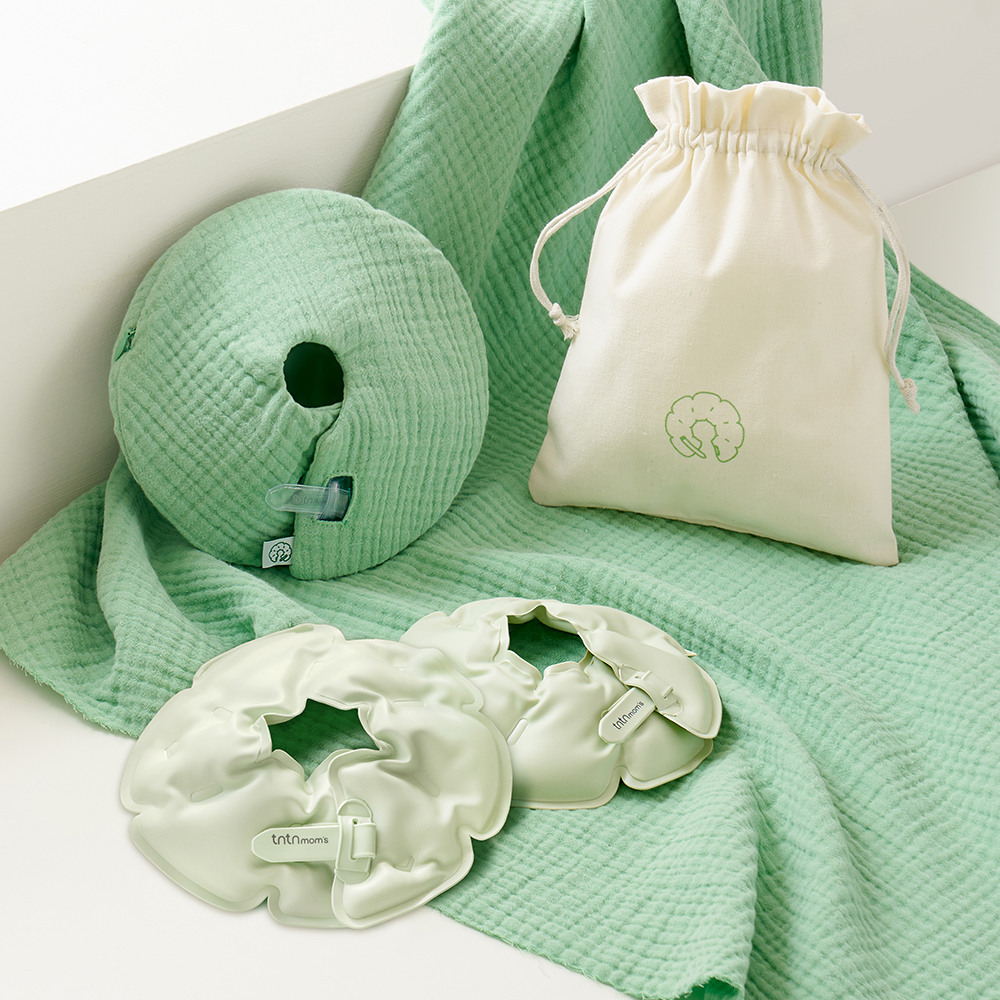 튼튼맘스 가슴 핏 마사지 냉온 찜질팩 2개 (젖몸살 단유관리)