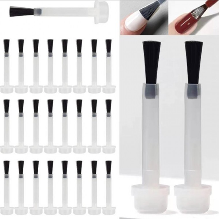 교체형 네일 내장솔대 50pcs 네일브러쉬 - 메인 이미지
