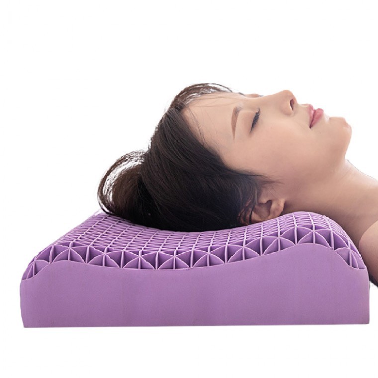 빨아쓰는 커브 경추 목 무중력 실리콘 TPE베개