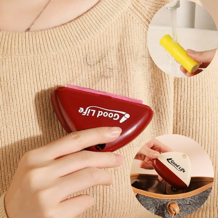 휴대용 멀티 먼지제거기 옷 먼지 동물털 제거기 돌돌이 반영구 재사용 청소도구 - 상품 이미지