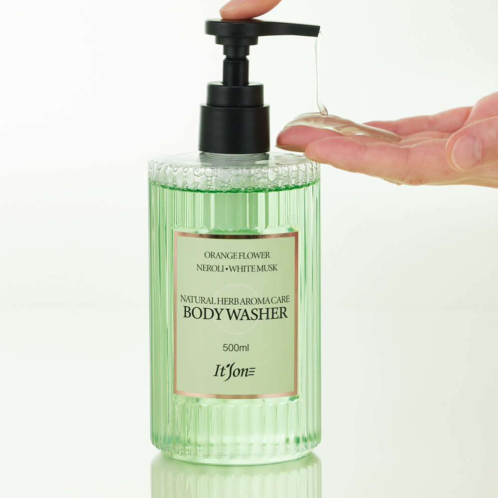 잇츠원 네츄럴 허브 아로마 바디워시 500ml 보습·진정 케어 데일리케어 - 상세 이미지 3