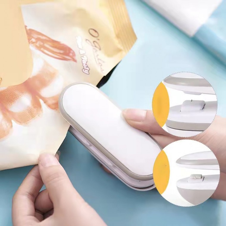 미니 실링기 만능 비닐접착기 밀봉기 포장봉합기 커터기 2가지기능 휴대용