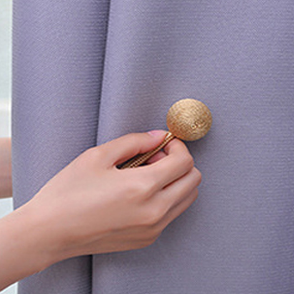 후사고리 커튼묶는끈 자석타이백 드롭 줄 커텐묶기 걸이 스트랩 고정 마그네틱커튼끈 2p