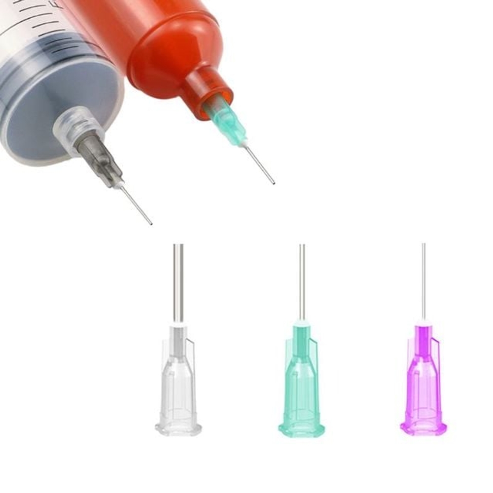 순간접착제 노즐 호환 주사기 미세 바늘 작업 건담 프라모델 건프라 순접 니들 구멍 - 상품 이미지