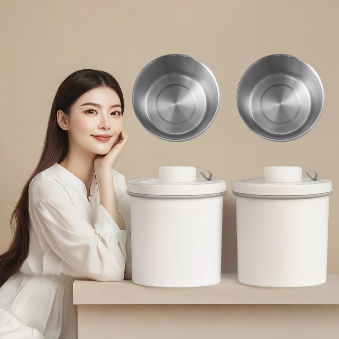 스텐) 쿠보닉 에어락S13 무선 진공 쌀통 20kg 쌀 보관 잡곡 통 독 보관함 밀폐 용기 - 상품 이미지