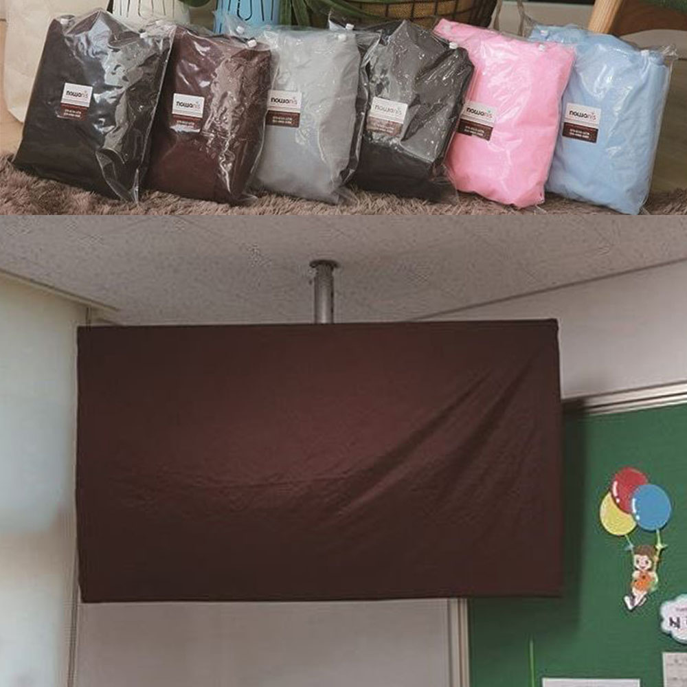 교실 모니터 커버 먼지 스크래치 방지 보호막