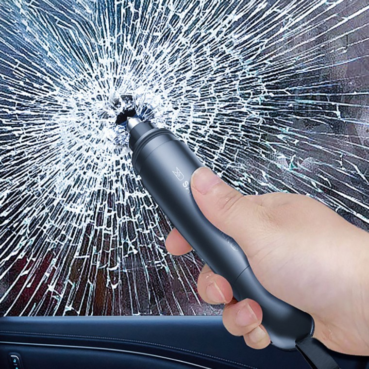 자동차 비상 탈출 미니 망치 안전벨트 절단 유리망치 선물용