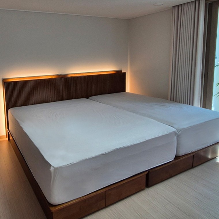 기능성 방수 매트리스 커버 보호 시트 밴드형 SS Q K LK