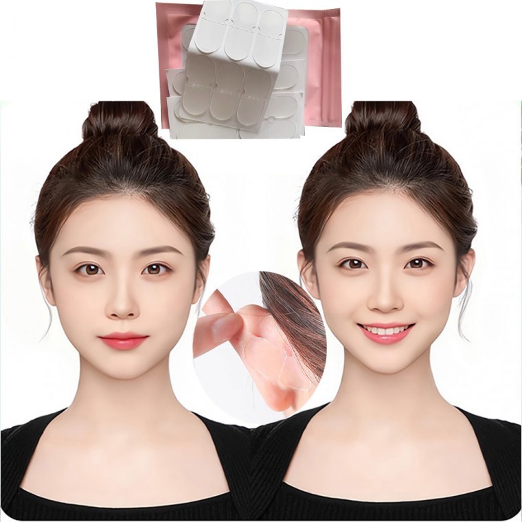 누운귀 테이프 엘프귀 리프팅 밴드 예쁜귀 귀 세우기 접이선 교정 미용 60p - 상품 이미지