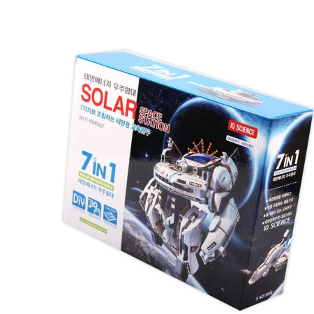 cute sun light toys 두뇌개발 태양광 우주함대 / 에스케이토이즈 작동