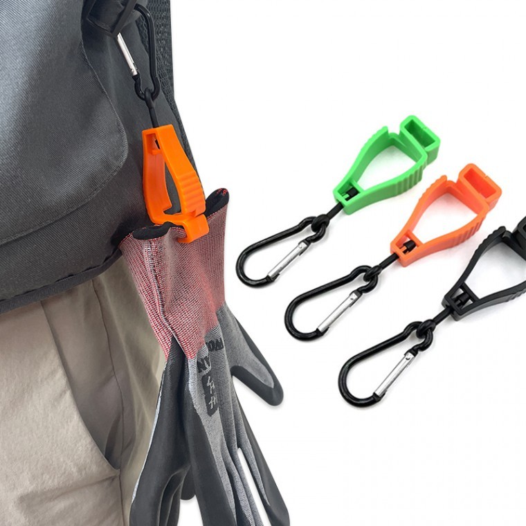 휴대용 공구걸이 장갑 글러브 집게 작업용 고리 클립 - 메인 이미지