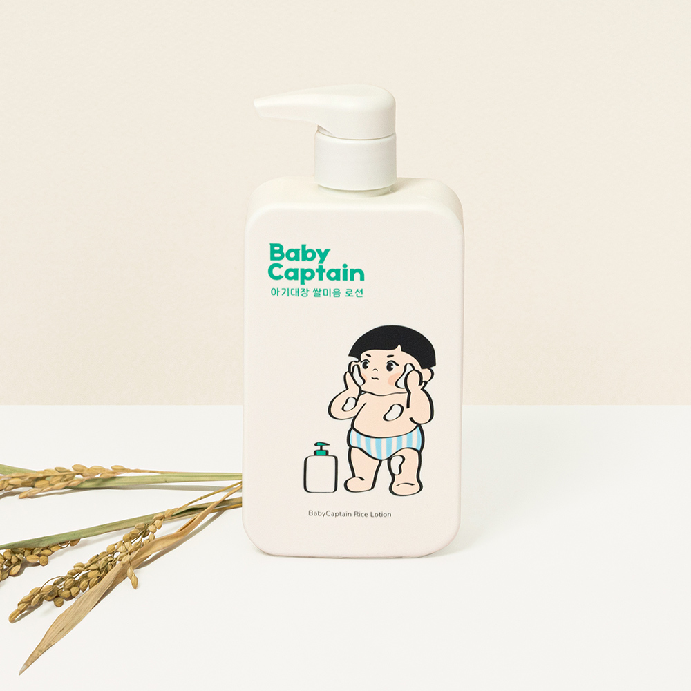 아기대장 아기 신생아 유아 키즈 베이비 쌀미음 고 보습 저자극 비건 로션 400ml, 쌀향, 1개
