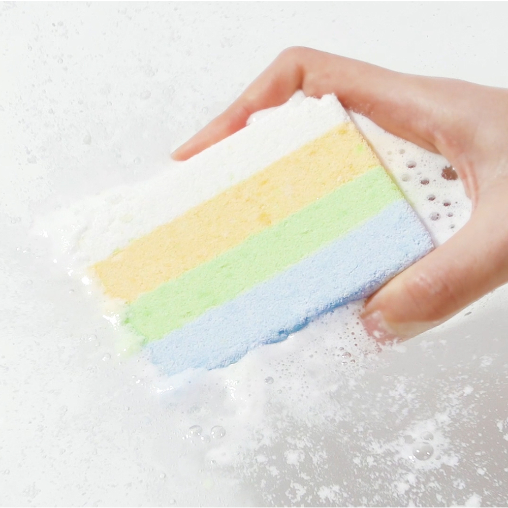 아기대장 뽀글뽀글 무지개 거품 비건 입욕제 배쓰밤 130g - 상세 이미지 2