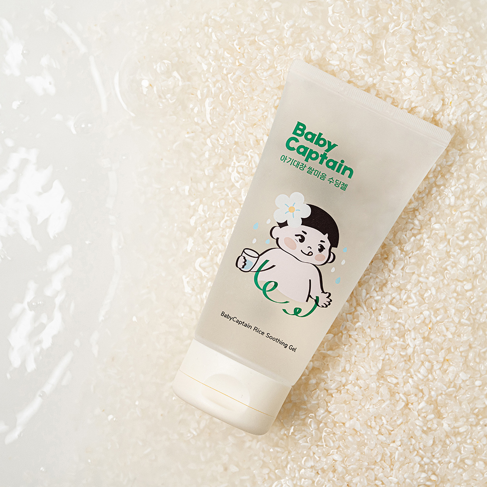 아기대장 신생아 쌀미음 아기 저자극 비건 수딩젤 150ml, 1개