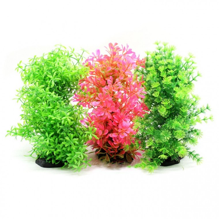 인공 인조 수초 어항 꾸미기 구피 치어 열대어 은신처