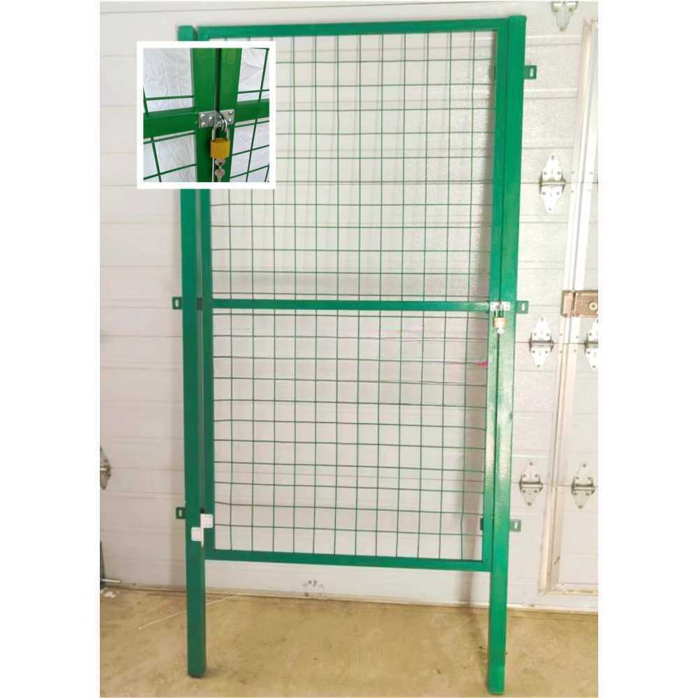 메쉬 철사망 대문 녹방지 코팅 견고한 철제 게이트 1.2m x 1m - 상세 이미지 5