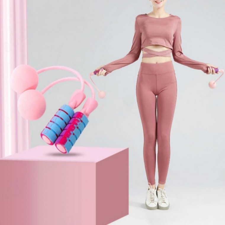 홈트레이닝 줄넘기 매트 줄넘기매트 노라인 유산소 무선 - 메인 이미지