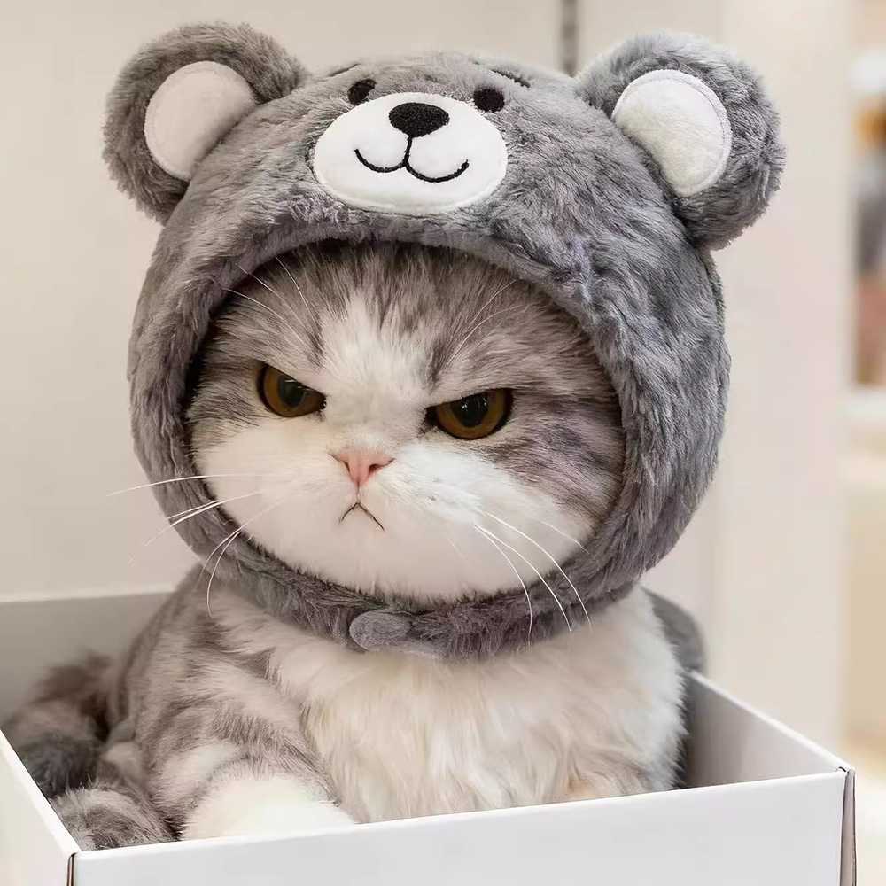 애완묘 고양이 헤어밴드 머리끈 - 상세 이미지 5