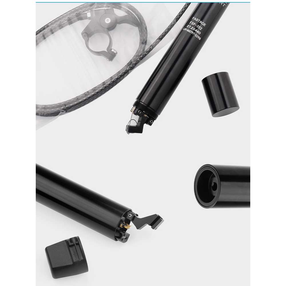 MTB 가변 싯포스트 장거리 라이딩 체형 맞춤 조절 30.9x440 하단블랙 - 상세 이미지 4