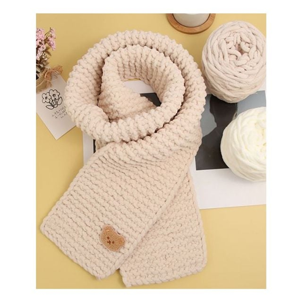 DIY 초보자 목도리 스카프 키트 수제 만들기 선물 - 상세 이미지 2