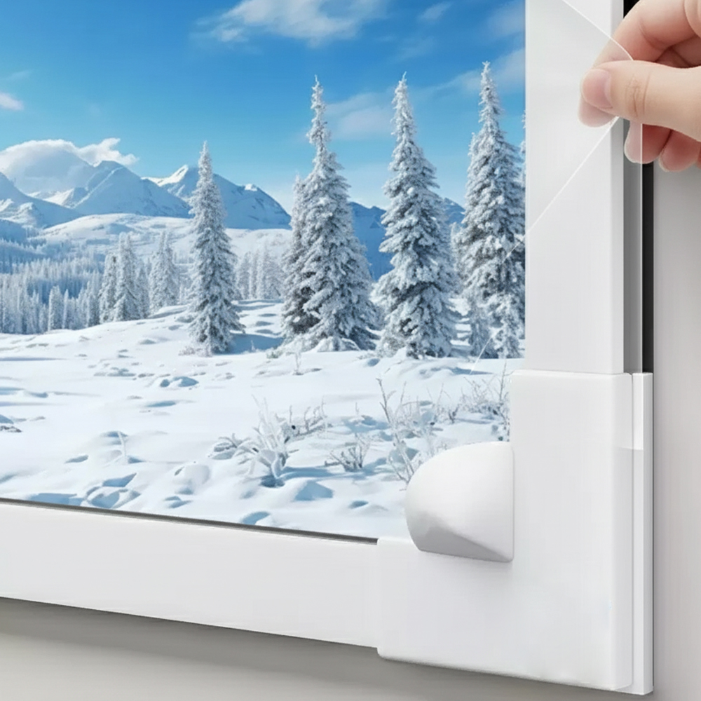 밀스턴 북극방풍비닐 자석형 창문단열 결로방지 단열재