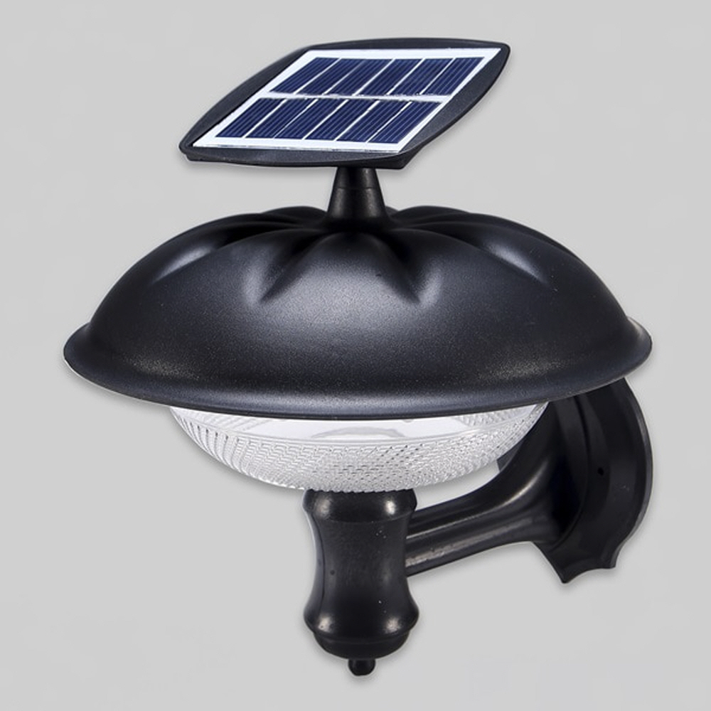LED 태양광 벽등 정원등 20LED 10W 주광색 계단 테라스 팩지중등 겸용 - 상품 이미지