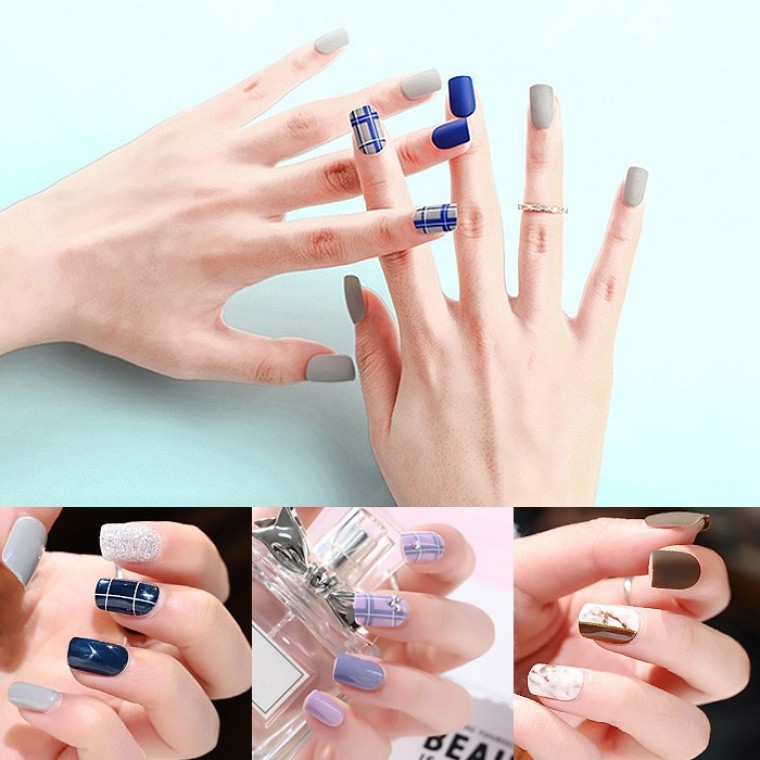 네일팁 30pcs 간편하게 붙이는 셀프네일 네일디자인팁 - 메인 이미지