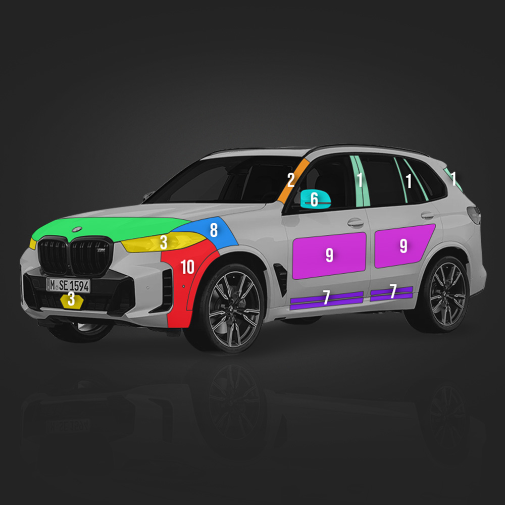 저스트쉴드 BMW X5 LCI 실내PPF필름 부분구매 - 상세 이미지 5