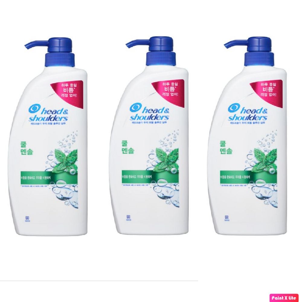 피앤지 헤드앤숄더 쿨멘솔 샴푸 850ml 3묶음 - 메인 이미지