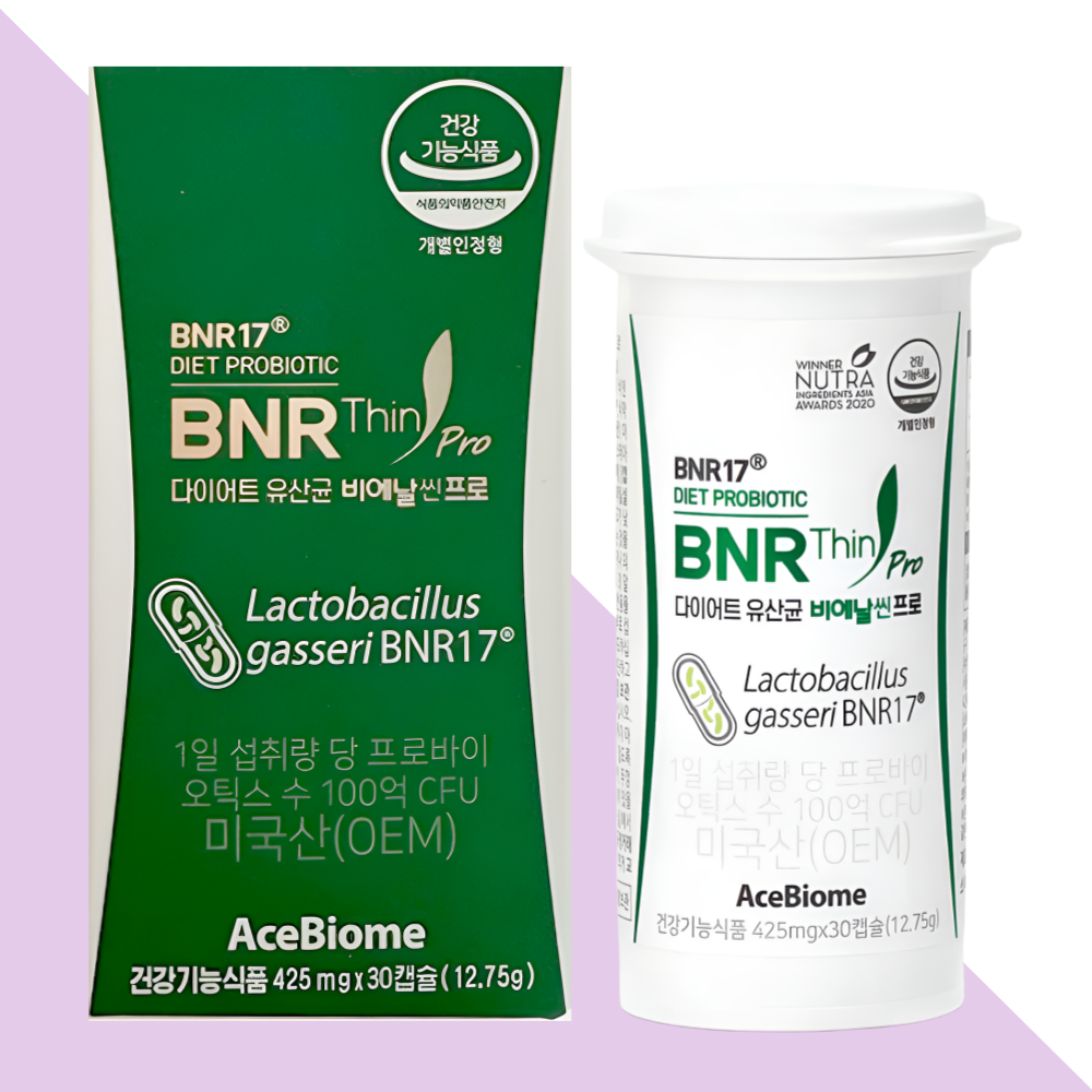 비에날씬 프로 비엔날씬 다이어트 유산균 BNR17 30캡슐X1박스 - 상품 이미지