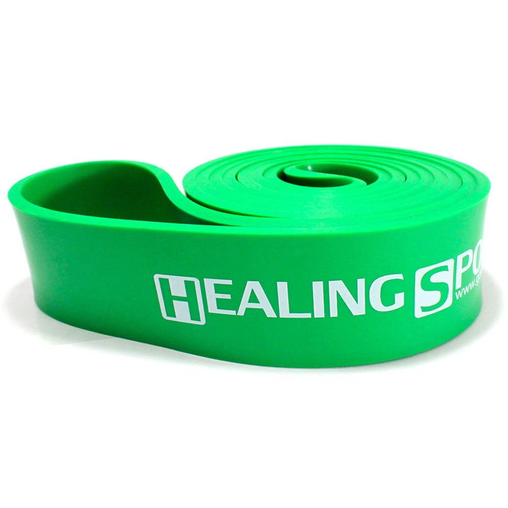 고무나라 풀업밴드 5단계 그린 턱걸이 보조 철봉 튜빙 근력 운동 라텍스 헬스 탄성 저항 등 운동용 홈트 고무밴드 스트레칭