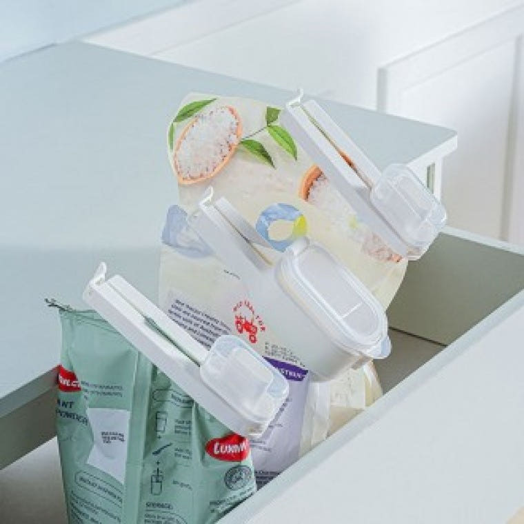 봉지 뚜껑 클립 집게