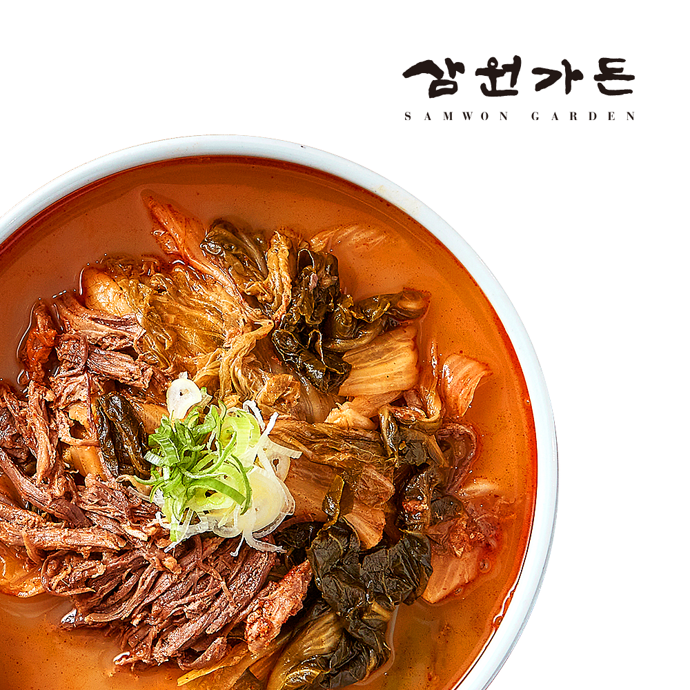 [삼원가든] 소고기 우거지탕 600g 5개 - 상품 이미지