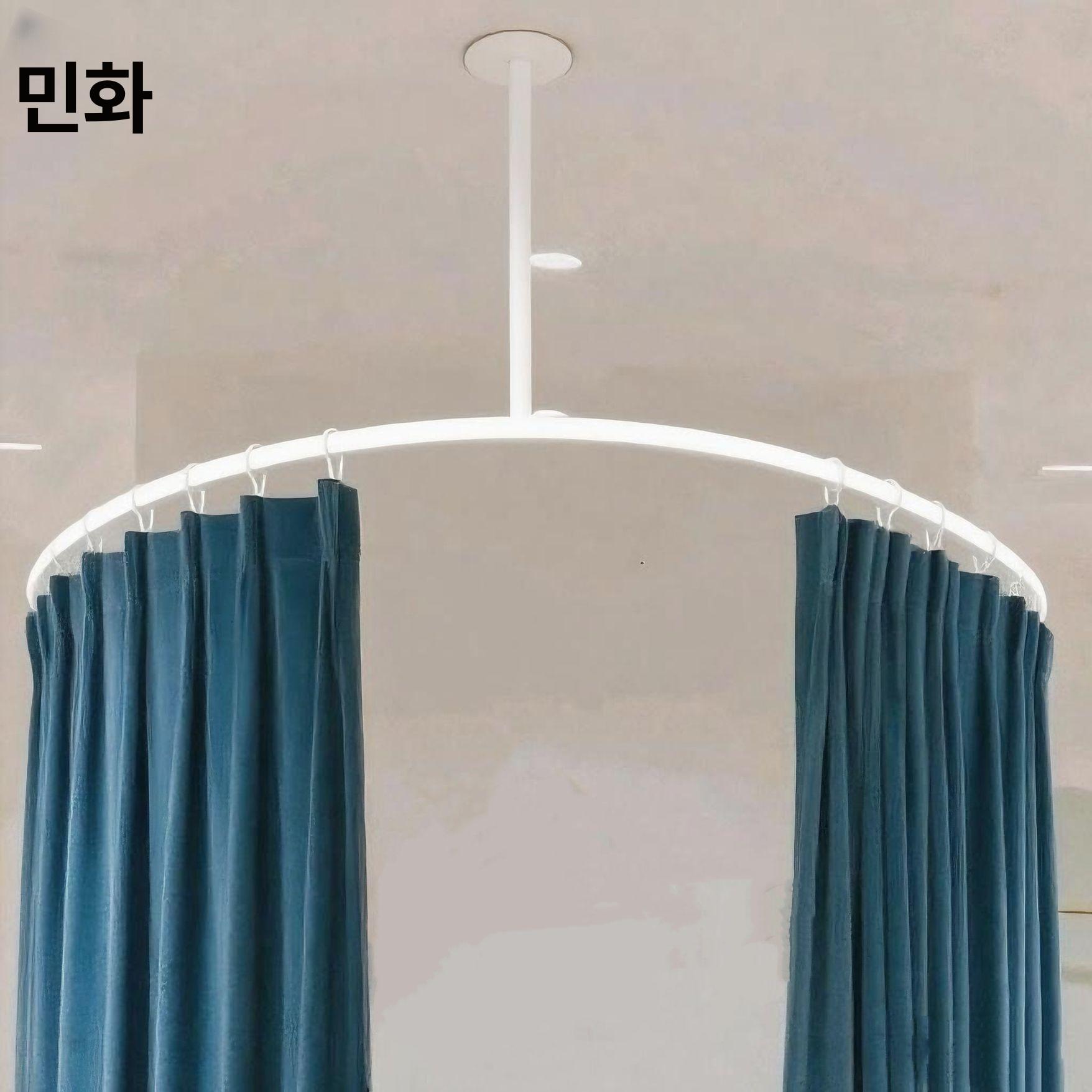 피부샵 베드 칸막이 병원 커튼 프레임 파티션 가림막 - 상세 이미지 4