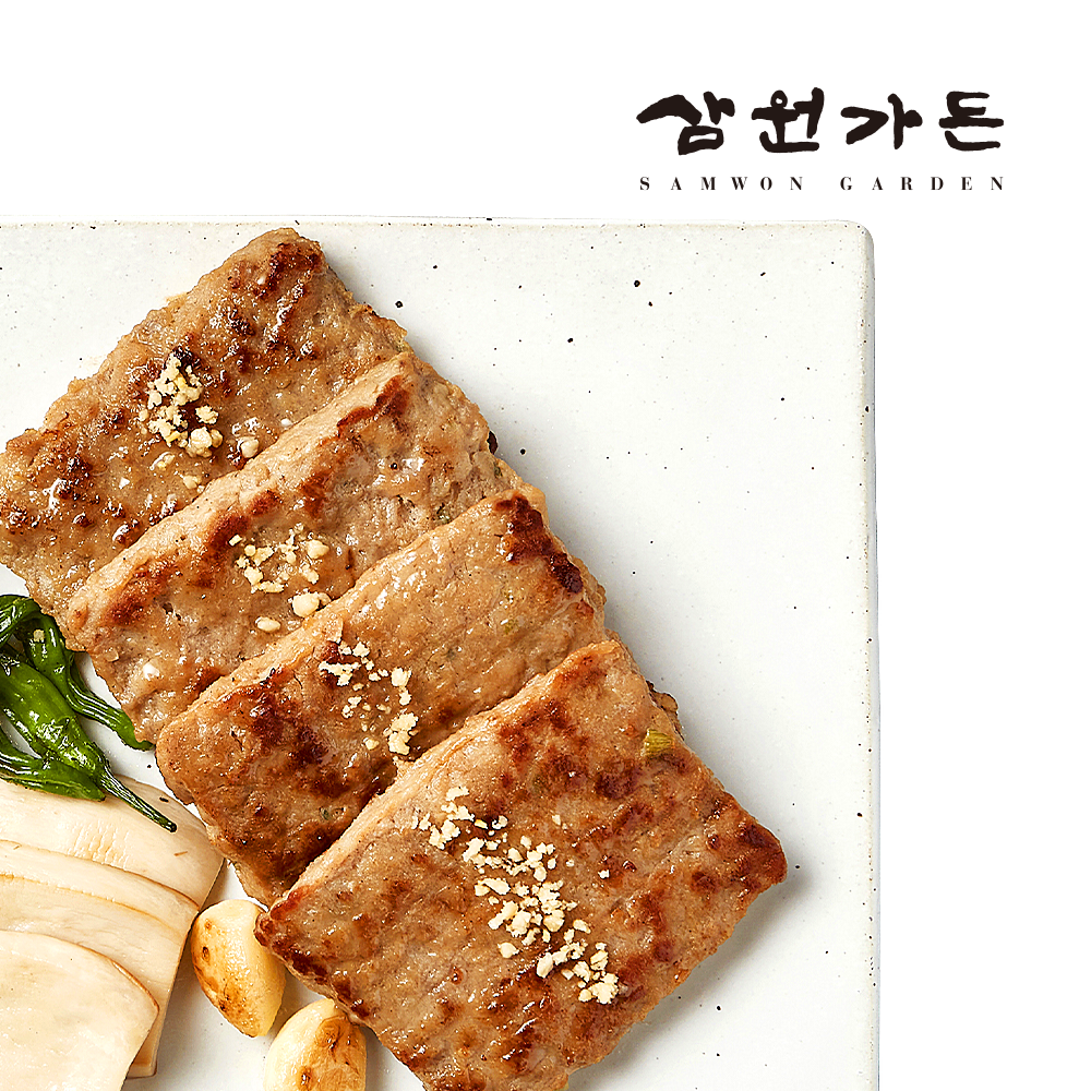 [삼원가든] 두툼떡갈비 160g, 15개 - 상품 이미지