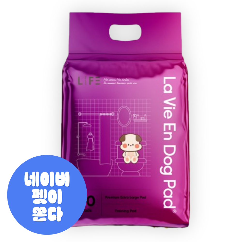 라비앙독 패드 애견 강아지 배변 반려견 논슬립 박스 프리미엄 초대형, 30매입, 4개