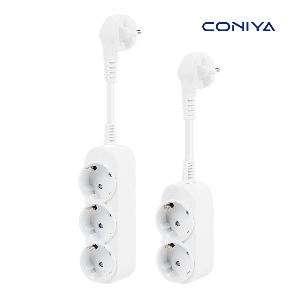 코니야 i탭 2구 3구 확장형 짧은선 멀티탭 아이탭 10cm