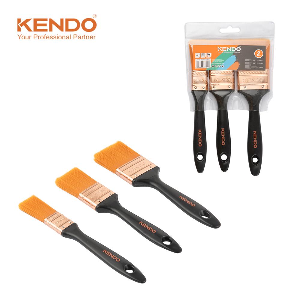 켄도 페인트붓 세트 다용도 평붓 젯소 수성 유성 DIY 브러쉬 46401N 제품 이미지