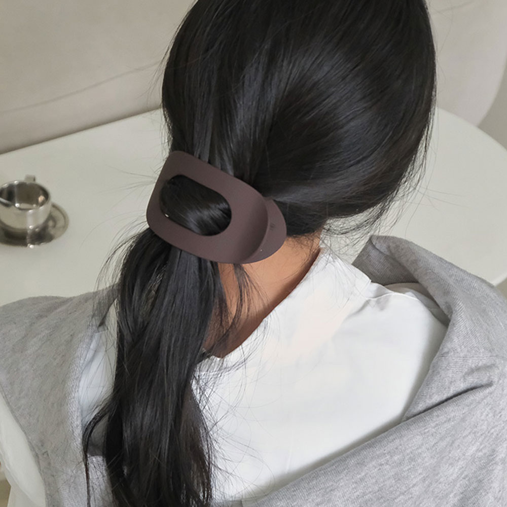 [7개 세트] 배김없는 반묶음 헤어 미니 집게핀