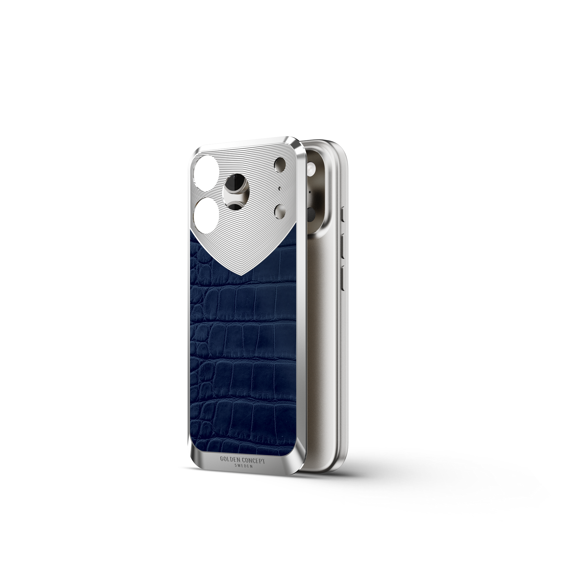 골든컨셉 아이폰17 케이스 - RST17 - Magnetic Shield Alligator Edition - Matte Blue - 상세 이미지 2