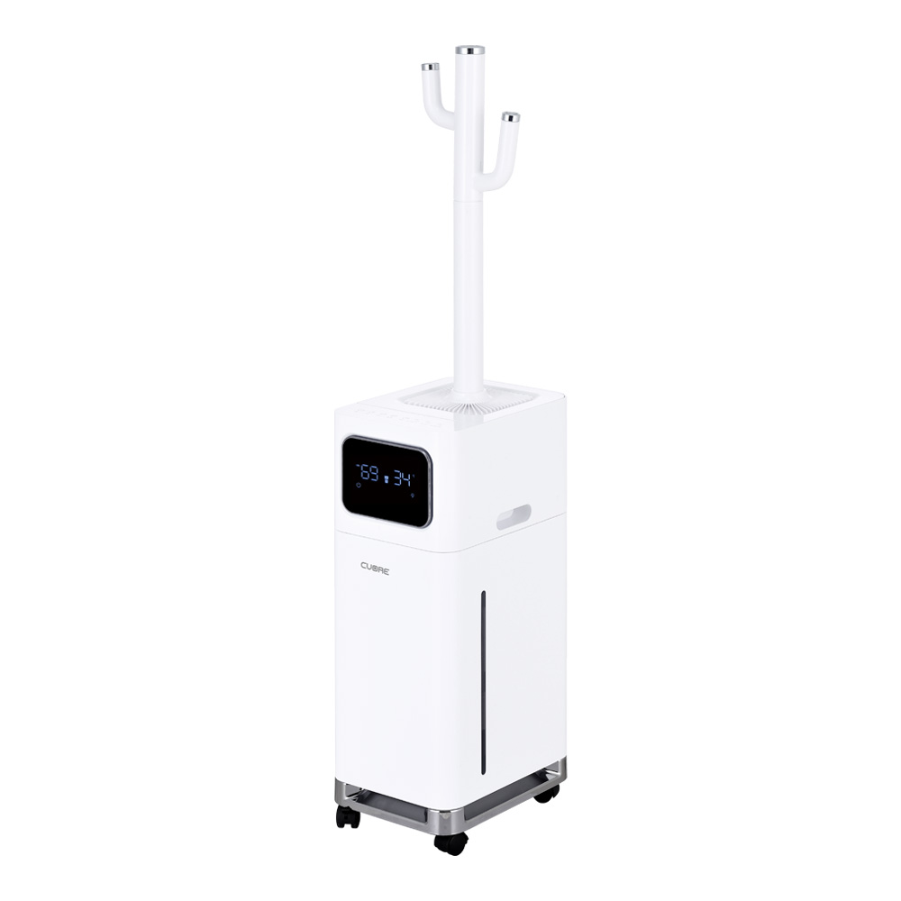 쿠오레 가열식 가습기 전기 17L 대용량 UV 가정용 사무실 원룸 CHM-UV17WN(화이트) - 상품 이미지